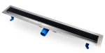 Odpływ liniowy PRIME LINE BLACK GLASS - czarne szkło