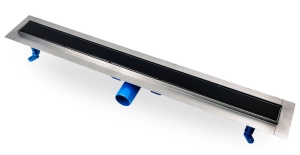 Odpływ liniowy PRIME LINE BLACK GLASS - czarne szkło